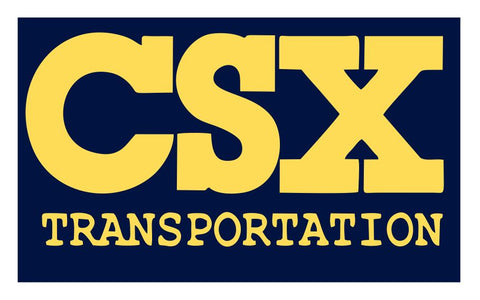 CSX Transportation Railroad Sticker Decal R6992 Railway Train Sign