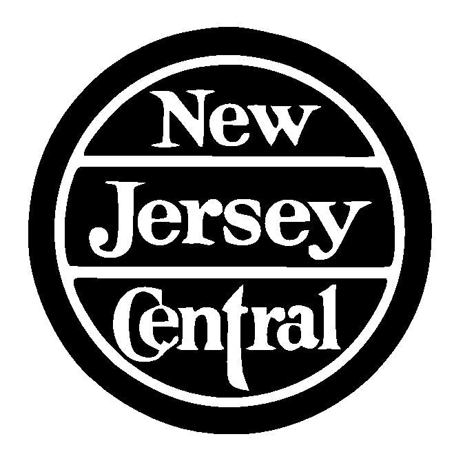 New Jersey Central Railroad Sticker Decal R4912 Railway Train Sign
