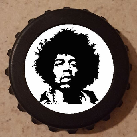 Jimi Hendrix Bottle Opener Refrigerator Magnet 3" B27 Kitchen Bar Gift