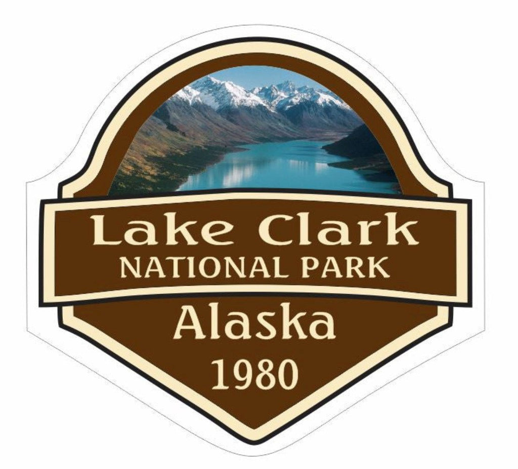 Lake Clark National Park Sticker Decal R1445 Alaska - Winter Park Products