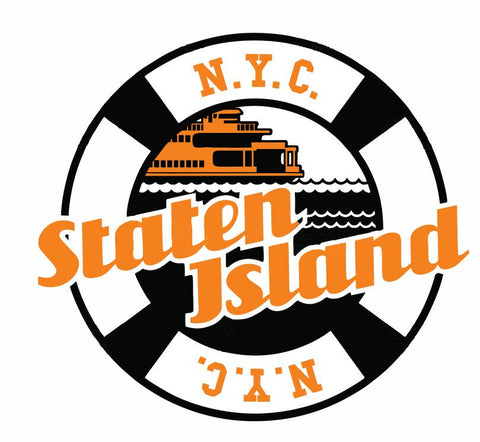 Staten Island Ferry Sticker R2084 - Winter Park Products