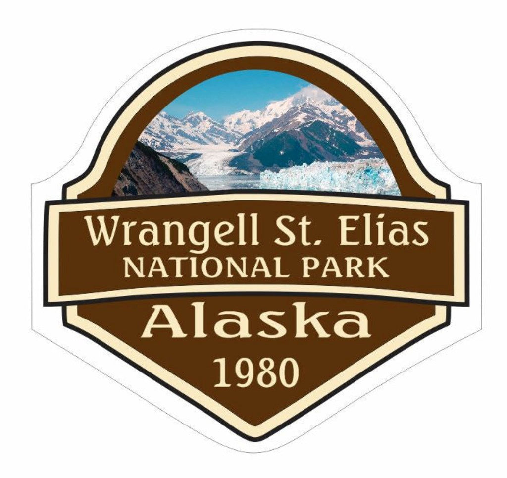 Wrangell St Elias National Park Sticker Decal R1463 Alaska - Winter Park Products