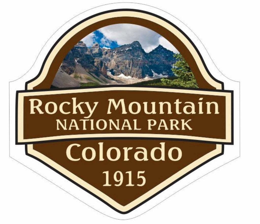 Rocky Mountain National Park Sticker Decal R1455 Colorado - Winter Park Products