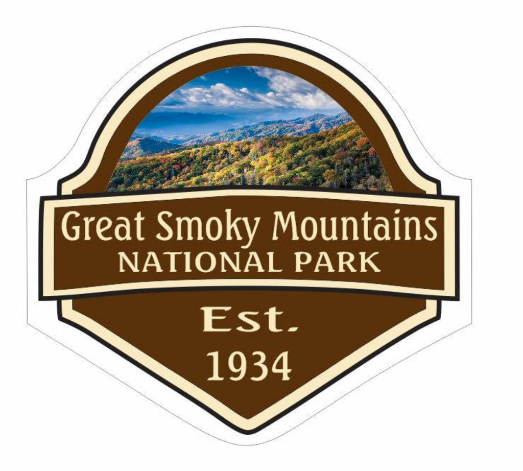 Great Smoky Mountains National Park Sticker Decal R1466 - Winter Park Products