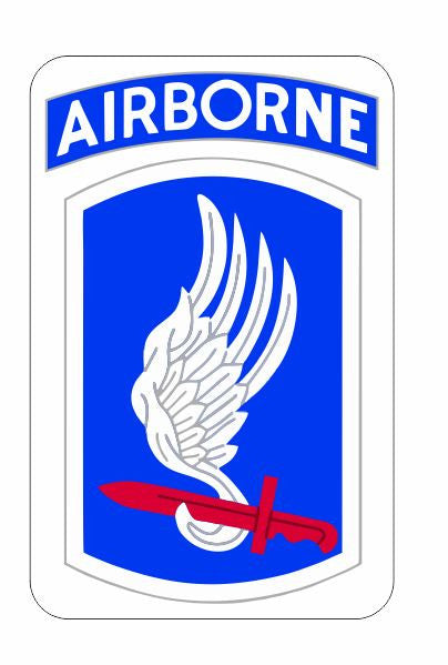 173rd Airborne Brigade Sticker M618 Military Armed Forces - Winter Park Products