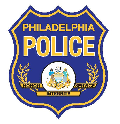 Philadelphia Police Sticker Decal R4858 Pennsylvania Police Department