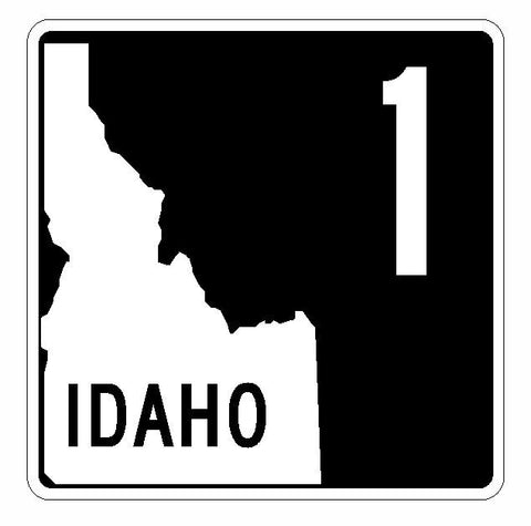 Idaho Route 1 Sticker Decal R1106 Highway Sign - Winter Park Products