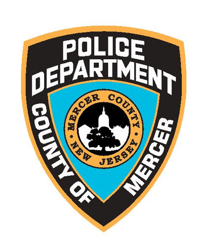 Mercer County Police Sticker Decal R4863 New Jersey Police Department