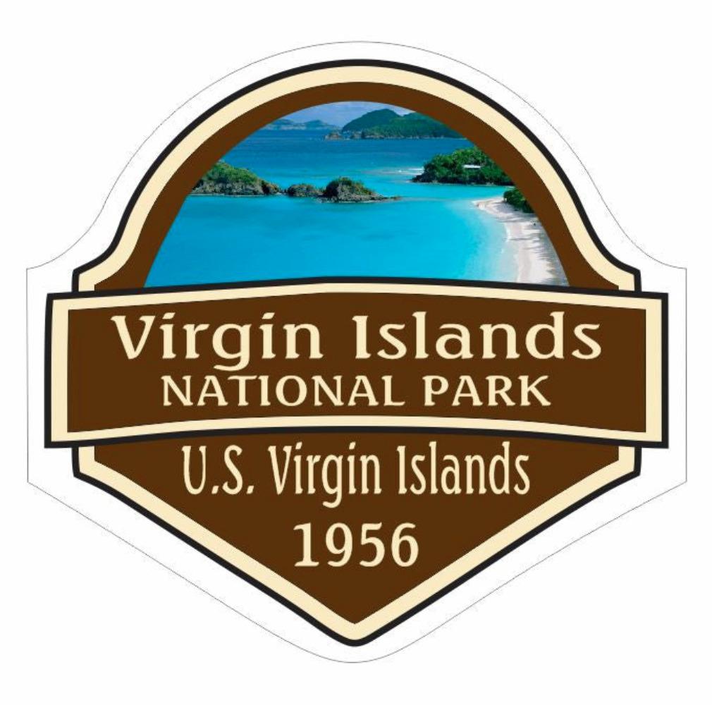 Virgin Islands National Park Sticker Decal R1460 U.S. Virgin Islands - Winter Park Products