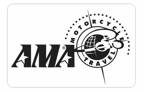 AMA American Motorcyclist Association Sticker Decal R366 - Winter Park Products