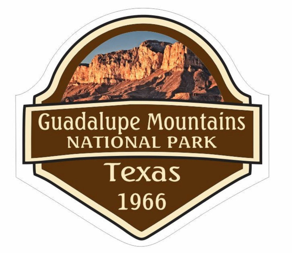 Guadalupe Mountains National Park Sticker Decal R1086 Texas - Winter Park Products