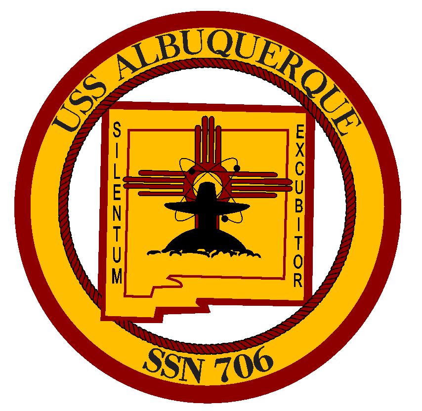 USS Albuquerque Sticker Military Decal M329