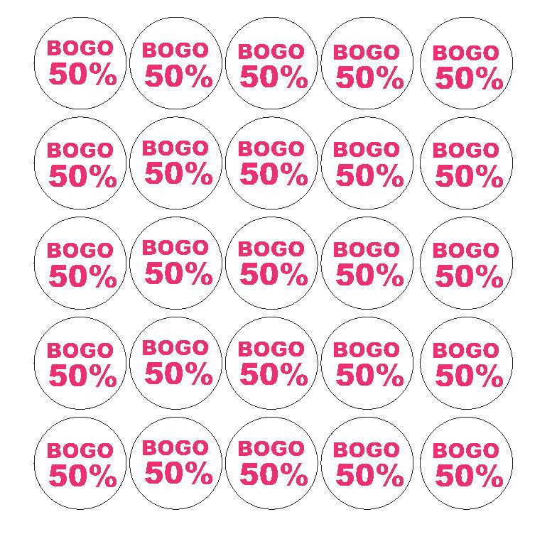 Pink BOGO 50% off Sticker Retail Store FLEA MARKET Boutique #D31P - Winter Park Products