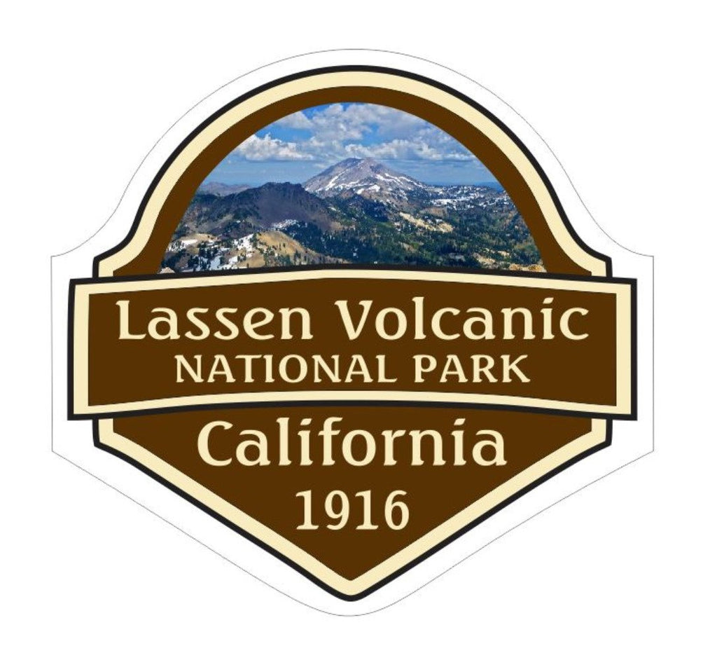 Lassen Volcanic National Park Sticker Decal R1446 California