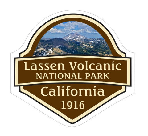 Lassen Volcanic National Park Sticker Decal R1446 California