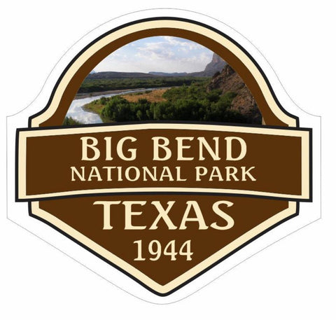 Big Bend National Park Sticker Decal R838 Texas - Winter Park Products