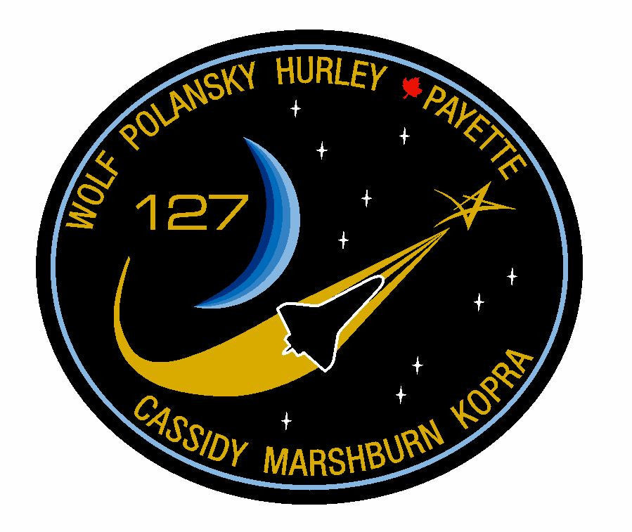 STS-127 Nasa Endeavour Sticker M572 Space Program - Winter Park Products