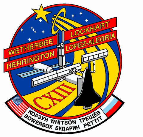STS-113 Nasa Endeavour Sticker M520 Space Program - Winter Park Products