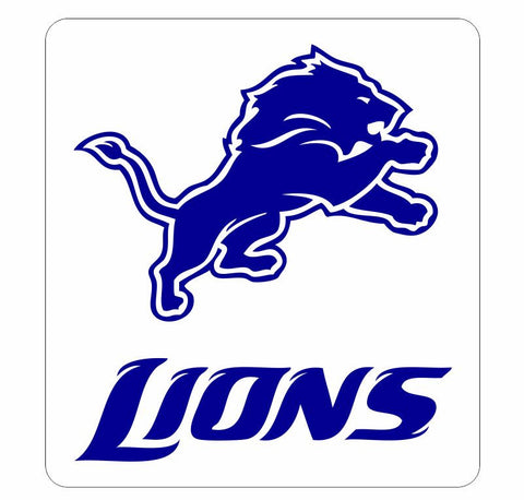 Detroit Lions Sticker Decal S18 - Winter Park Products