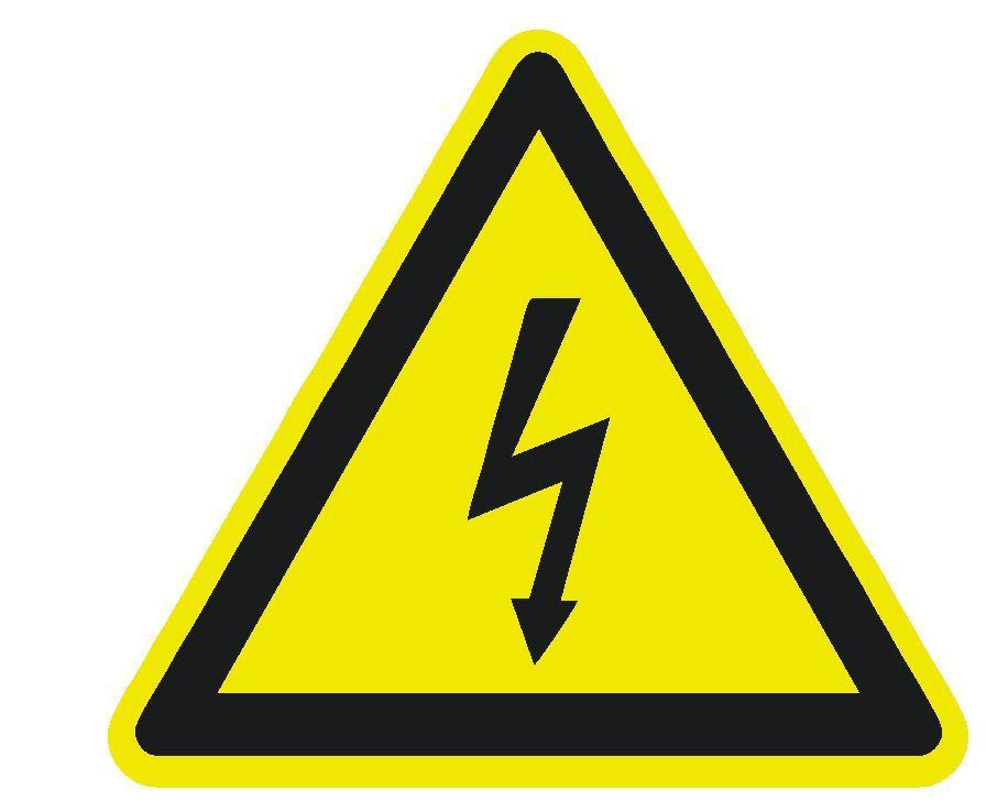 Danger High Voltage Electric Warning Safety Label Sign Decal Sticker USA D179 - Winter Park Products