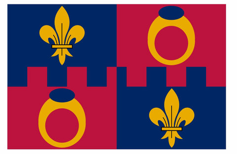 Montgomery County Maryland Flag Sticker Decal F703 - Winter Park Products