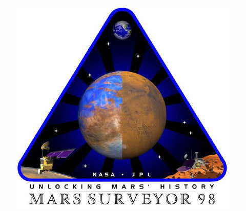 Nasa Mars Surveyor Sticker Armed Forces Decal M458 - Winter Park Products