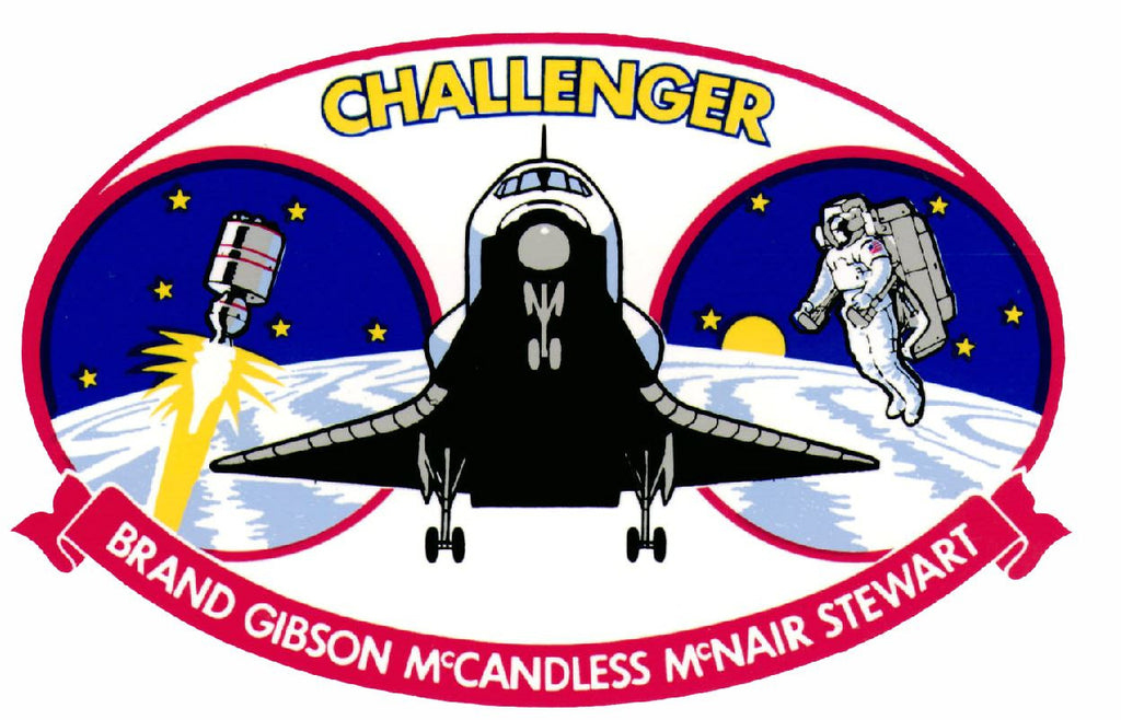 Nasa Challenger Sticker Armed Forces Decal M470 - Winter Park Products