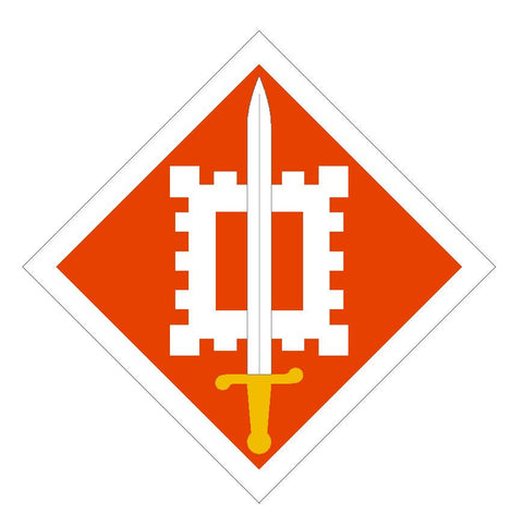18th Engineer Brigade Sticker Military Armed Forces Sticker Decal M106 - Winter Park Products