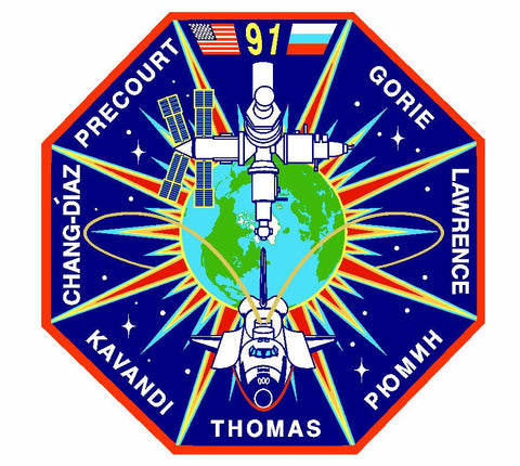 STS-91 Nasa Discovery Sticker M541 Space Program - Winter Park Products
