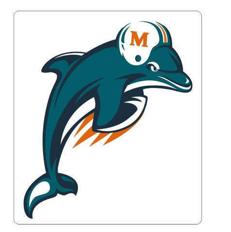Miami Dolphins Sticker Decal S27 - Winter Park Products