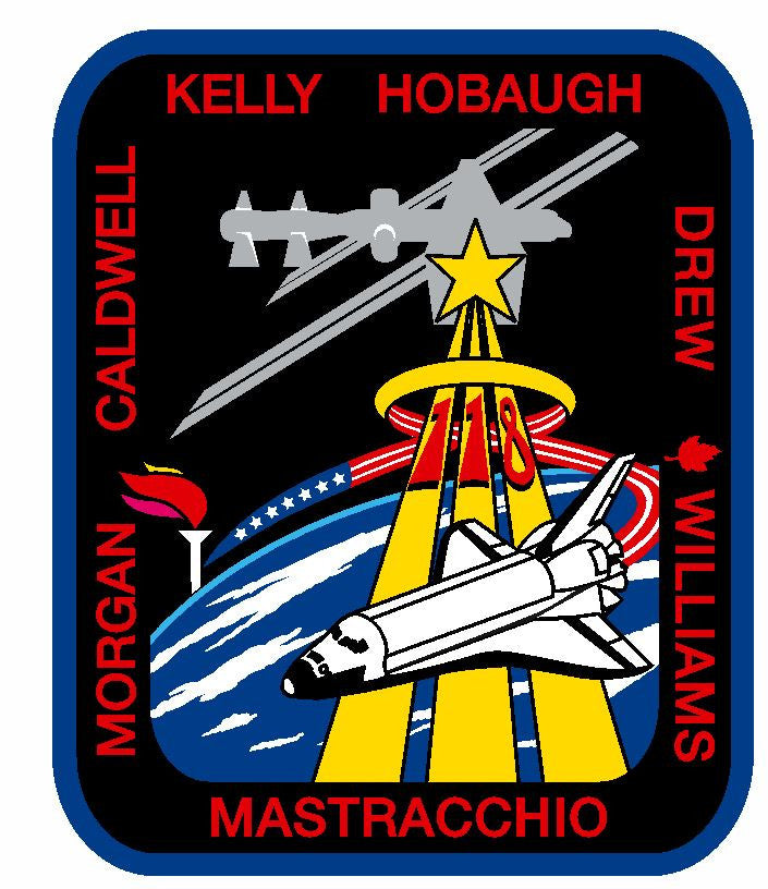 Nasa Endeavour Sticker M515 Space Program - Winter Park Products