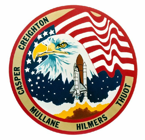 Nasa Atlantis Sticker M510 Space Program - Winter Park Products