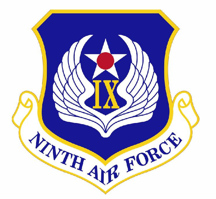 9th Air Force Sticker Military Decal M412 - Winter Park Products