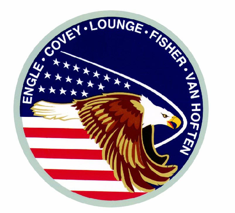 STS-51i Nasa Discovery Sticker M478 Space Program - Winter Park Products
