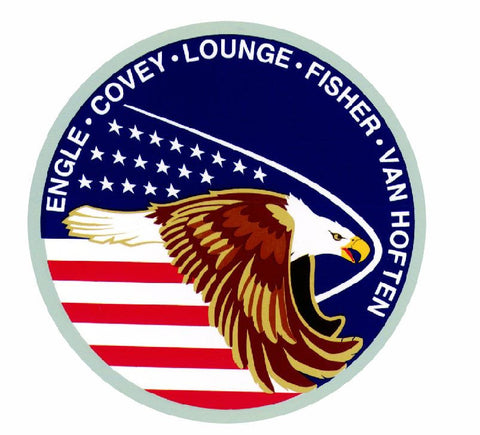STS-51i Nasa Discovery Sticker M478 Space Program - Winter Park Products