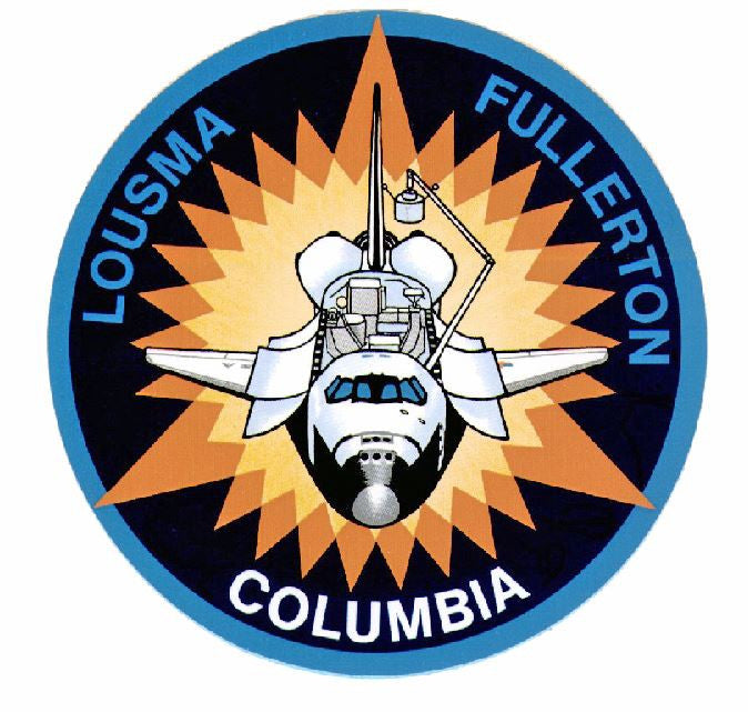 Nasa Columbia Shuttle Sticker Armed Forces Decal M465 - Winter Park Products
