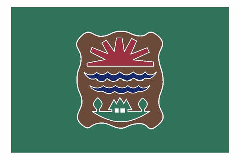 St. Francis-Sokoki band of the Missisquoi Abenaki Flag Sticker Decal F648 - Winter Park Products