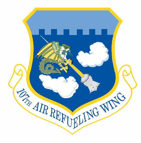 107th Air Refueling Wing Sticker Military Decal M431 - Winter Park Products