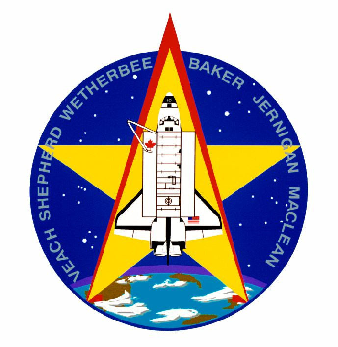 STS-52 Nasa Columbia Sticker M598 Space Program - Winter Park Products