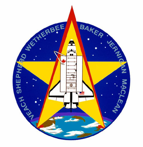 STS-52 Nasa Columbia Sticker M598 Space Program - Winter Park Products