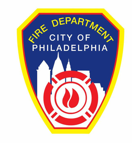 Philadelphia Fire Dept Sticker Decal R856 - Winter Park Products