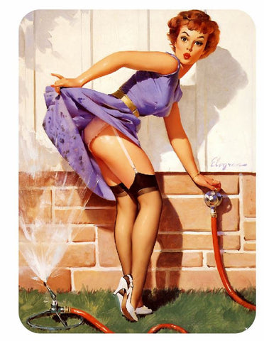 Vintage Style Pin Up Girl Sticker P39 Pinup Girl Sticker - Winter Park Products