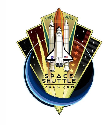 Nasa 30th Anniversary Space Shuttle Sticker Armed Forces Decal M459 - Winter Park Products
