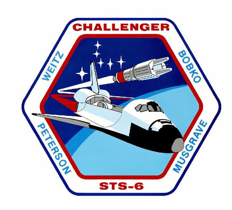 Nasa Challenger Sticker Armed Forces Decal M468 - Winter Park Products