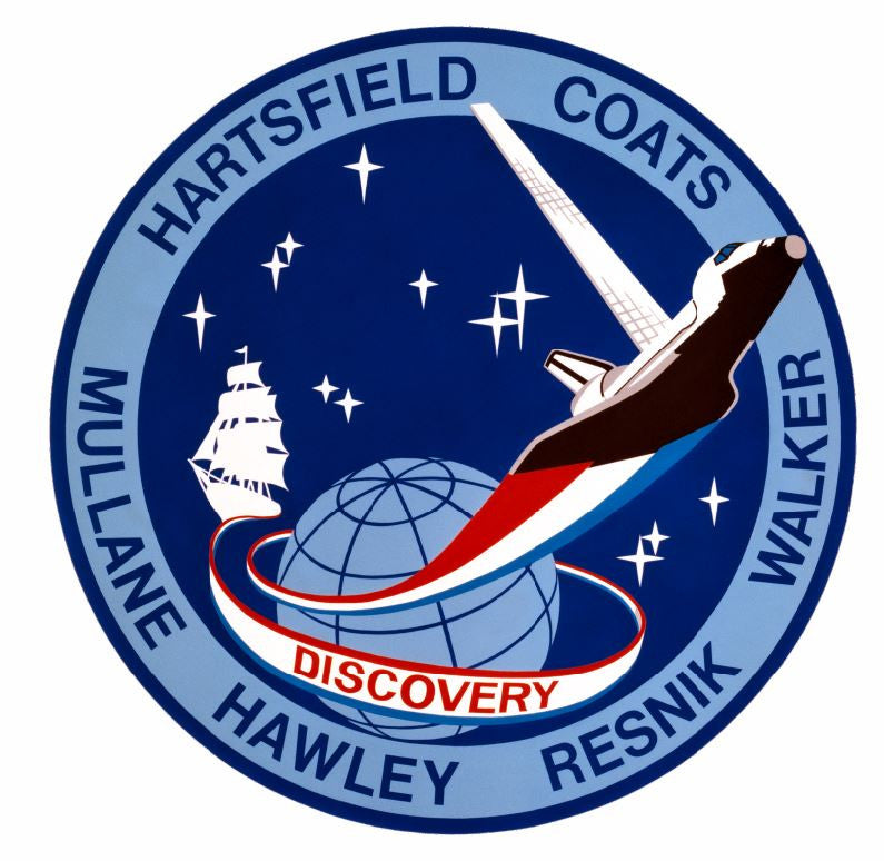 Nasa Discovery Sticker Armed Forces Decal M472 - Winter Park Products