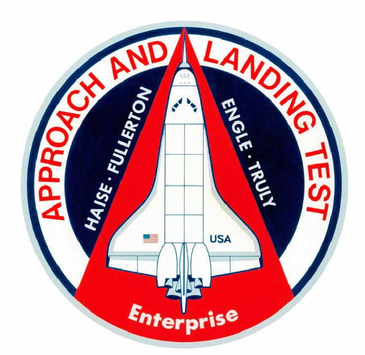 Nasa Enterprise Sticker M502 Space Program - Winter Park Products