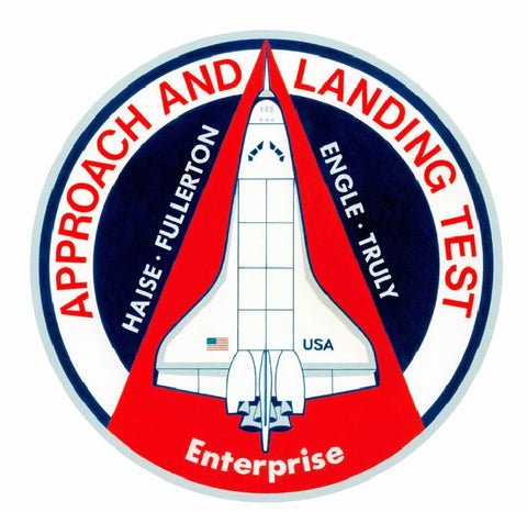 Nasa Enterprise Sticker M502 Space Program - Winter Park Products