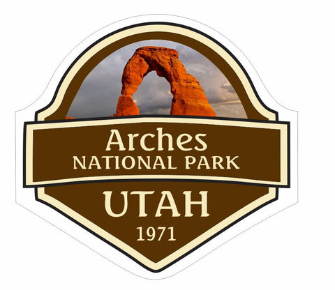 Arches National Park Sticker Decal R836 - Winter Park Products