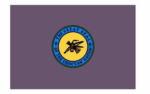 Choctaw Nation, Oklahoma Flag Sticker Decal F644 - Winter Park Products
