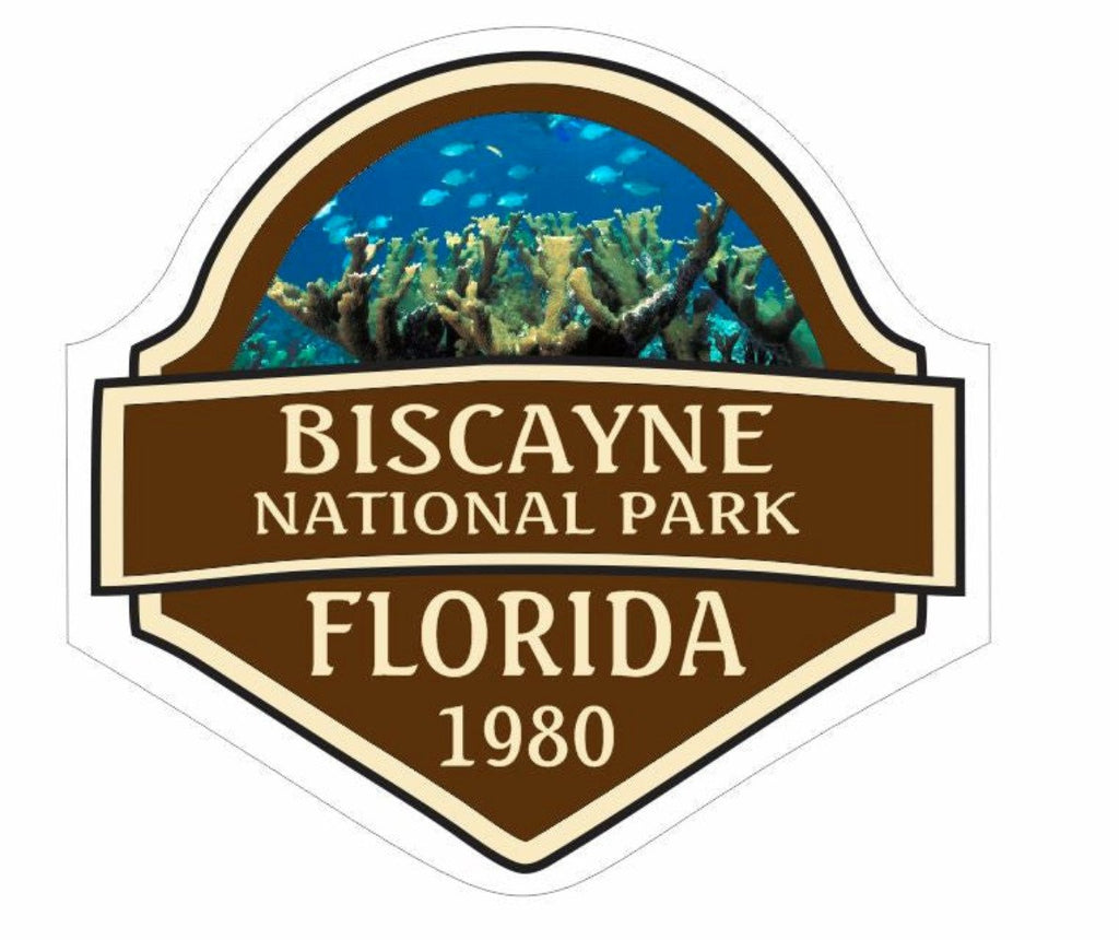 Biscayne National Park Sticker Decal R839 Florida - Winter Park Products